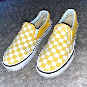 YELLOW VANS WOMENS SIZE 7